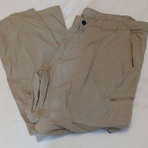 Magellan Outdoors Men's Cargo Pants - Khaki Fish Gear 2XL